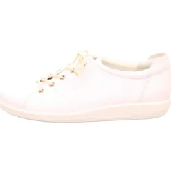 Ecco Sneaker weiss Soft 2.0-Damen Sneaker & Schnürer