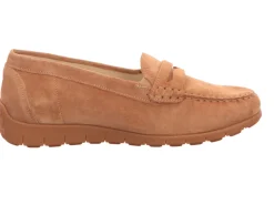 Waldläufer Sportliche Slipper beige-Damen Slipper