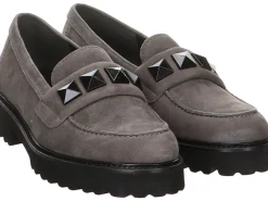 Gabor Sportliche Slipper grau-Damen Slipper