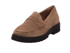 Waldläufer Sportliche Slipper grau 723502-Damen Slipper