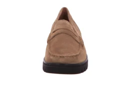 Waldläufer Sportliche Slipper grau 723502-Damen Slipper