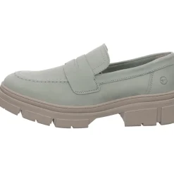 Tamaris Sportliche Slipper grün-Damen Slipper