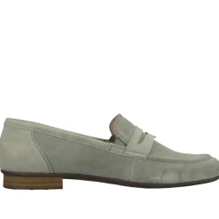 Rieker Sportliche Slipper grün-Damen Slipper