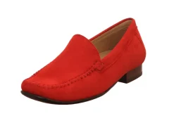 Sioux Sportliche Slipper rot Campina-Damen Slipper