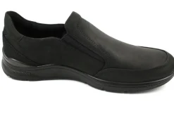 Ecco Sportliche Slipper schwarz IRVING-Herren Slipper