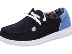 Hey Dude Sportliche Slipper schwarz Wendy Boho-Damen Slipper