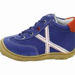 Ricosta Stiefel blau Pamy-Kinder Lauflernschuhe