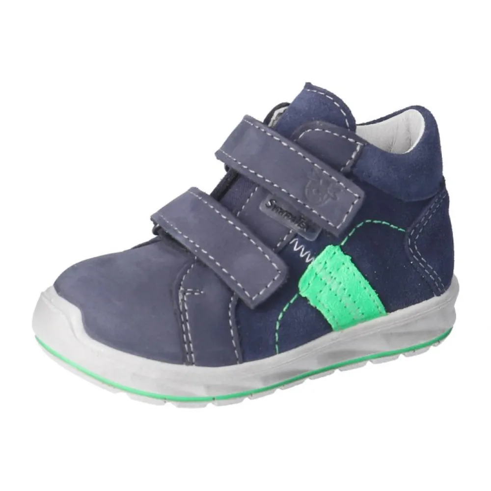 Ricosta Stiefel Jungen blau-Kinder Stiefel & Stiefeletten