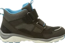 Superfit Stiefel Jungen schwarz Stiefelette Leder SPORT5-Kinder Stiefel & Stiefeletten