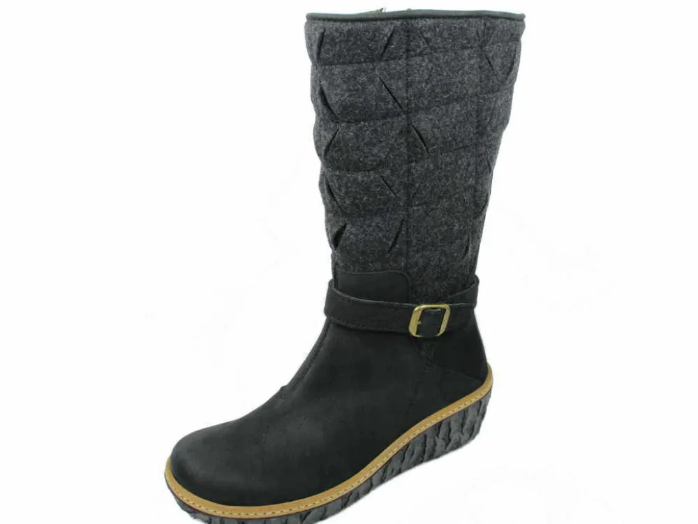 El Naturalista Stiefel schwarz-Damen Stiefel & Stiefeletten