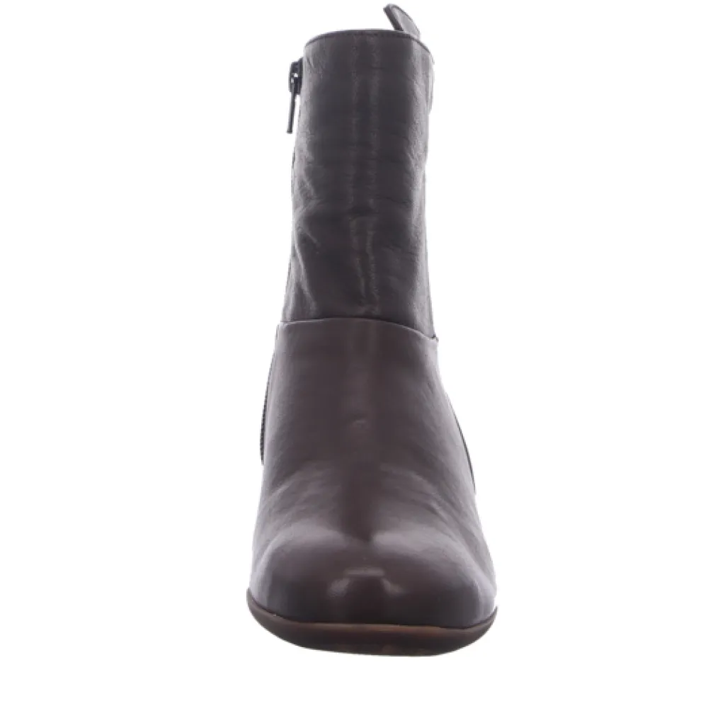 Think Stiefeletten braun Delicia ESPRESSO/KOMBI-Damen Stiefel & Stiefeletten