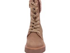 Regarde le Ciel Stiefeletten braun Schnürstiefel Absatz Boot Damen Braun Ma-Damen Stiefel & Stiefeletten