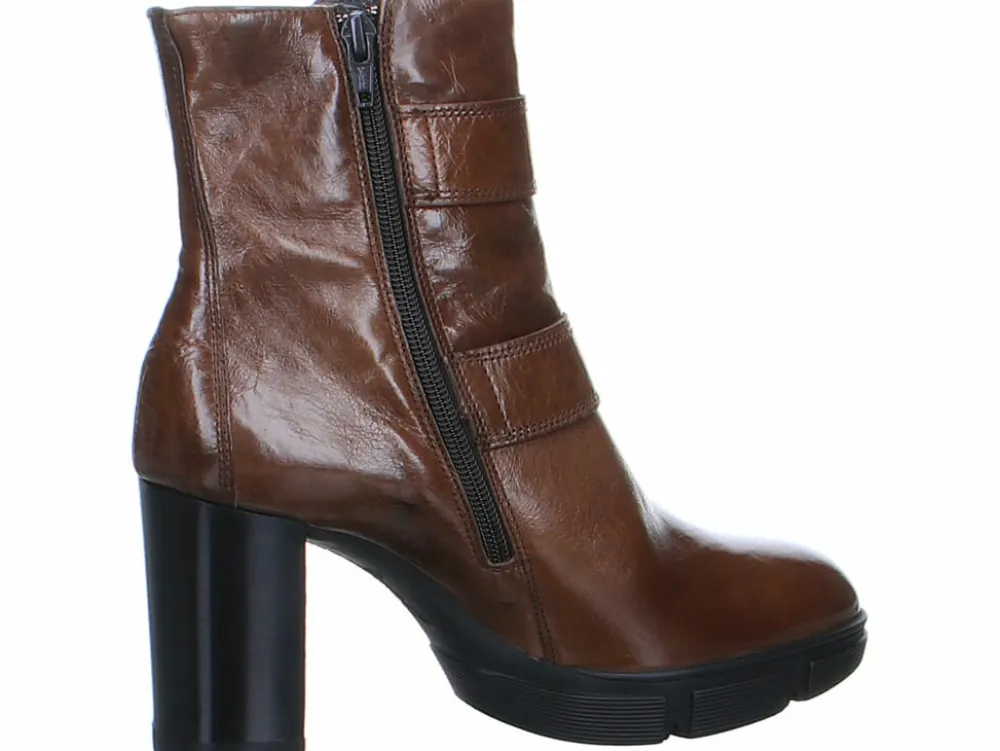 Paul Green Stiefeletten braun Stiefelette sportlich-Damen Stiefel & Stiefeletten