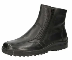 Waldläufer Stiefeletten schwarz Lugina 483902 schwarz-Herren Stiefel & Stiefeletten