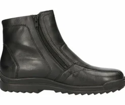 Waldläufer Stiefeletten schwarz Lugina 483902 schwarz-Herren Stiefel & Stiefeletten
