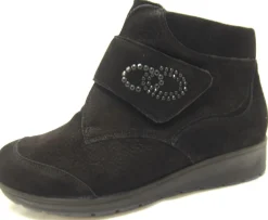 Waldläufer Stiefeletten schwarz Mimi-Damen Sneaker & Schnürer