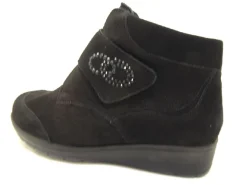 Waldläufer Stiefeletten schwarz Mimi-Damen Sneaker & Schnürer