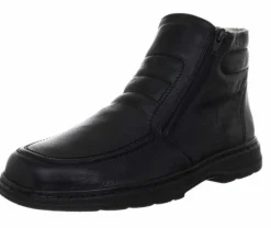 Solidus Stiefeletten schwarz Natura-Herren Stiefel & Stiefeletten