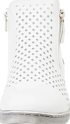 Esgano Stiefeletten weiss-Damen Stiefel & Stiefeletten