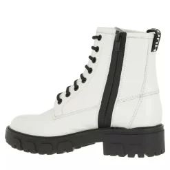 Hugo Boss Stiefeletten weiss Axel Bootie-A 10222481 01-Damen Stiefel & Stiefeletten