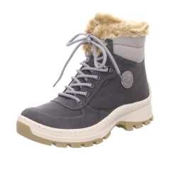 Rieker Winterstiefel grau-Damen Stiefel & Stiefeletten