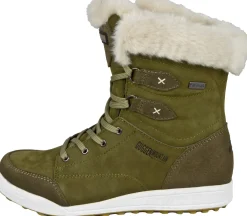 GUGGEN Mountain Winterstiefel olive-Damen Stiefel & Stiefeletten