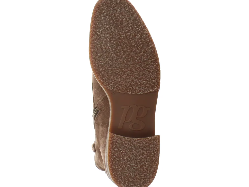 Paul Green Winterstiefel taupe 0074-8037-004/Schnürstiefelett-Damen Stiefel & Stiefeletten